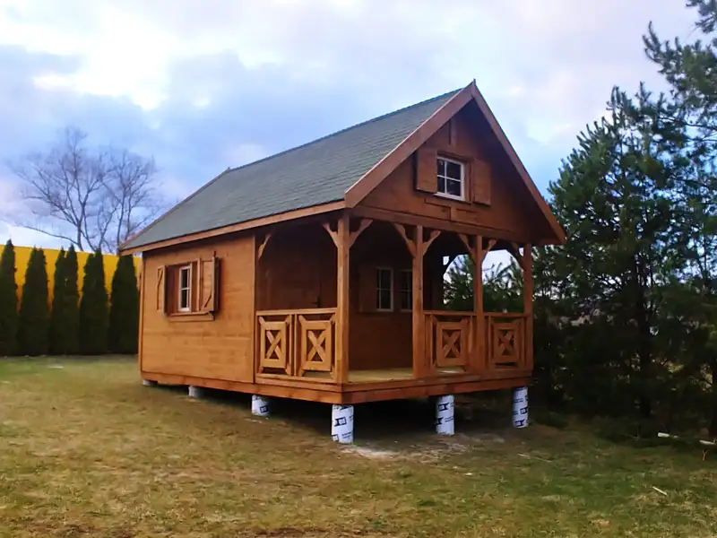 Domek Ogrodowy Amadeusz II - 6x4m