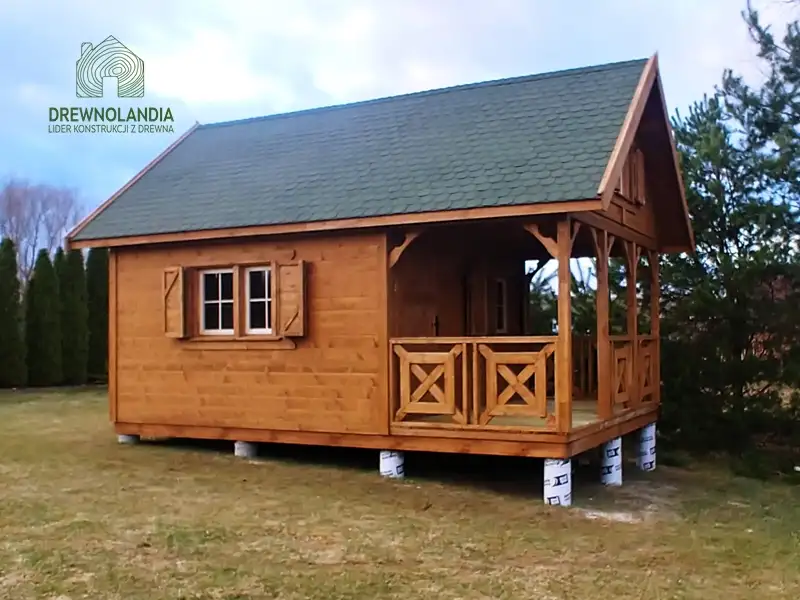 Domek Ogrodowy Amadeusz II - 6x4m