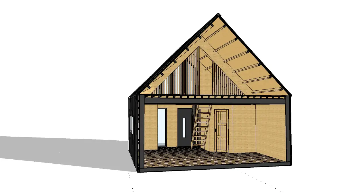 Domek typu brda Oskar