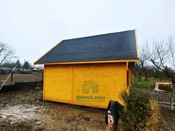 Domek Ogrodowy z drewna Mikołaj II - 5x5m - zdjęcie 11