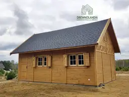 Domek drewniany Janusz - 7m x 5m -35m - zdjęcie 9