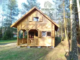 Domek drewniany Wiktor III - 5x6m  - zdjęcie 71