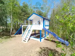 Domek ogrodowy Dla Dzieci Lolek - 2,8x2m z huśtawką  - zdjęcie 27