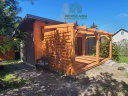 Domek parterowy Marek z oknami PCV - 3,5m x 10m z werandą 3m x 5m - zdjęcie 5