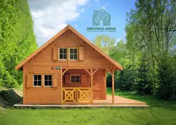 Domek z antresola Wiktor IV - wersja 1 - V1 - 5,9x5,9m - zdjęcie 4