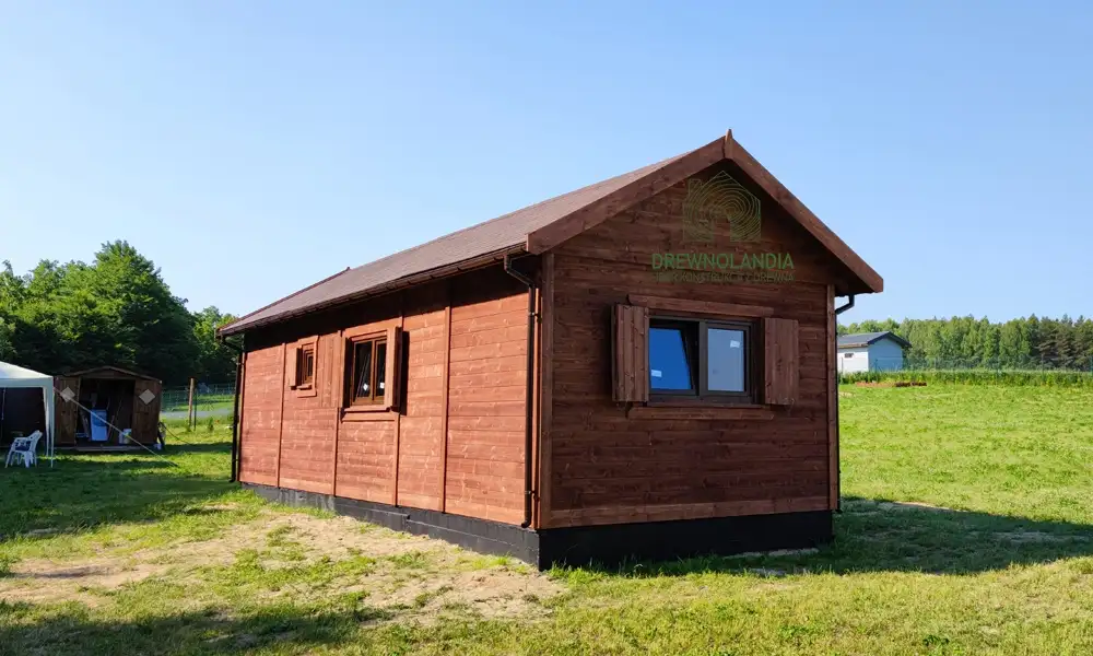 Domek parterowy Ariel z oknami PCV 10m x 3,5m