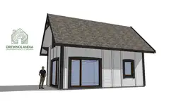 Domek drewniany na działkę Albert IV 8mx5m  - zdjęcie 12