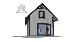 Domek drewniany na działkę Albert IV 8mx5m  - zdjęcie 10