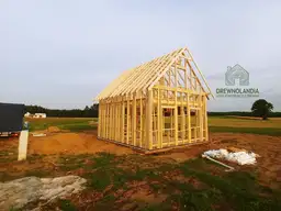 Domek Olaf 7m x 5m - wersja szkieletowa - zdjęcie 12