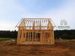 Domek Olaf 7m x 5m - wersja szkieletowa - zdjęcie 15