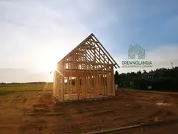 Domek Olaf 7m x 5m - wersja szkieletowa - zdjęcie 16