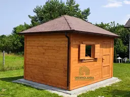 Drewniany Domek narzędziowy Jerzy - 4x3m  - zdjęcie 28