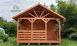 Domek  Aleksander - 6x4m, domek z drewna  - zdjęcie 6
