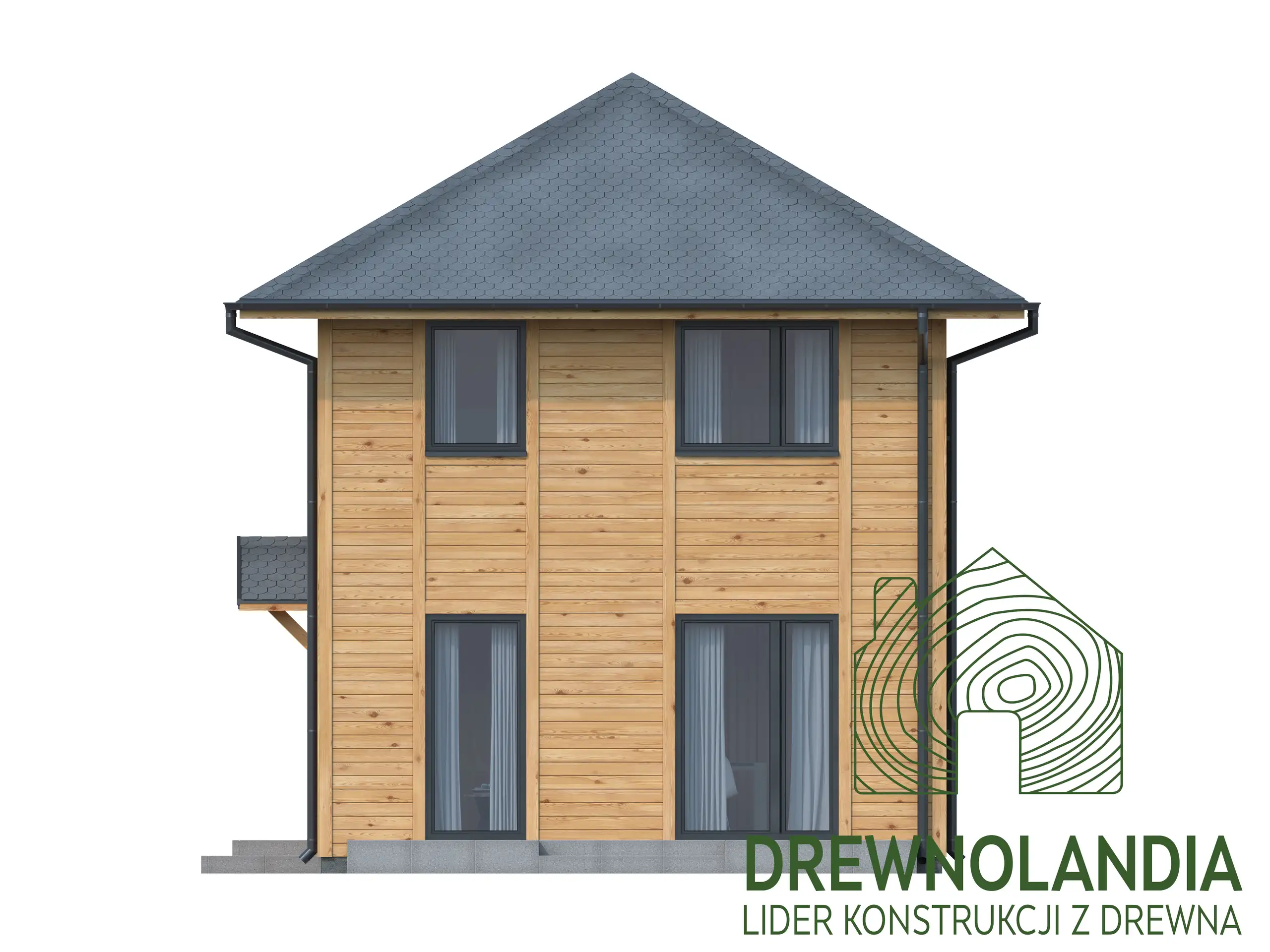 Domek rekreacyjny całoroczny CRP5 - 35 m² - 70 m² 