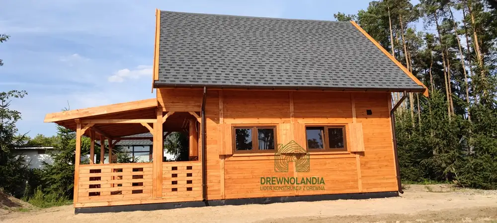 Domek rekreacyjny całoroczny CRP7 - 33 m²