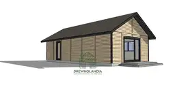 Drewniany domek rekreacyjny całoroczny CRK1 - 70 m² - zdjęcie 47