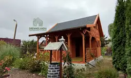 Domek Ogrodowy Mieszko I 4x5m + taras  boczny 1,5x5m - zdjęcie 25