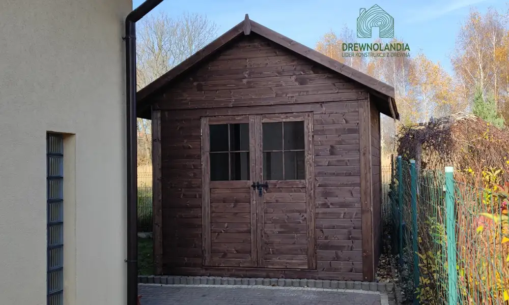 Domek gospodarczy do ogrodu Klaudiusz - 3x2m