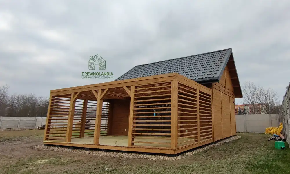 Domek Tomasz - 7x5m + taras 7x3,5m