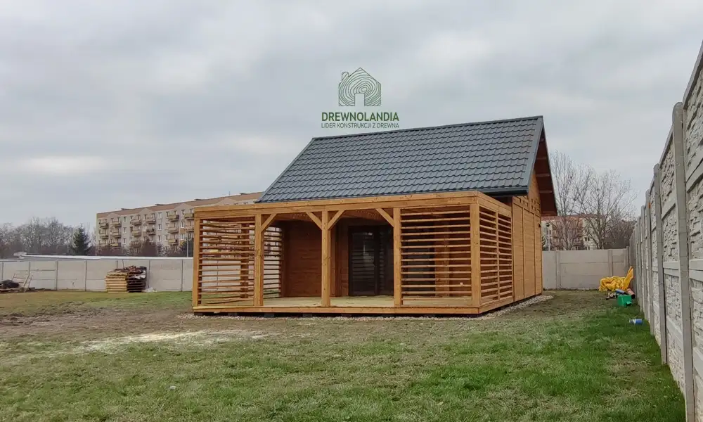 Domek Tomasz - 7x5m + taras 7x3,5m