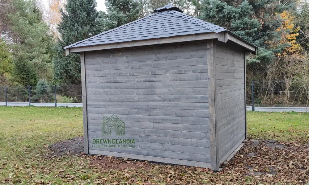 Domek gospodarczy z drewna Filip - 3x3m 