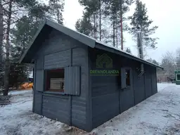 Domek parterowy Ariel z oknami PCV 10m x 3,5m - zdjęcie 9