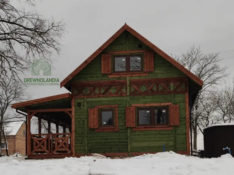 Domek rekreacyjny całoroczny CRP6 - 35m²