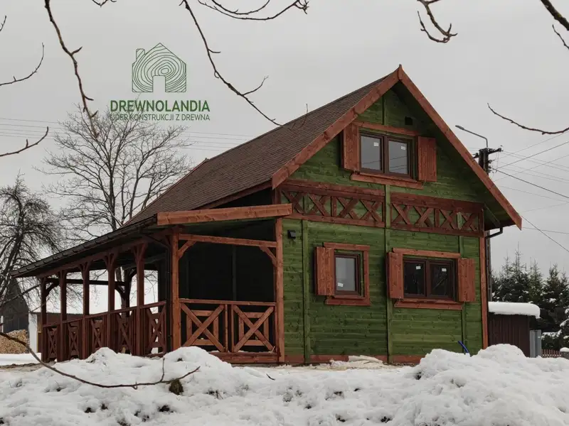 Domek rekreacyjny całoroczny CRP6 - 35m²