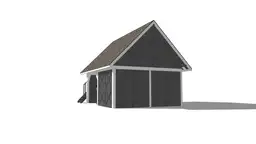 Wiata samochodowa Marta 6x5m – Garaż z poddaszem i zamkniętym pomieszczeniem - zdjęcie 11