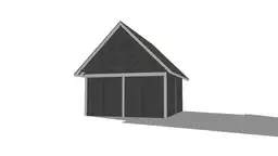 Wiata samochodowa Marta 6x5m – Garaż z poddaszem i zamkniętym pomieszczeniem - zdjęcie 12