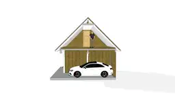 Wiata samochodowa Barbara 8,9m x 5m – Trwała konstrukcja na trzy pojazdy z przestrzenią magazynową  - zdjęcie 18