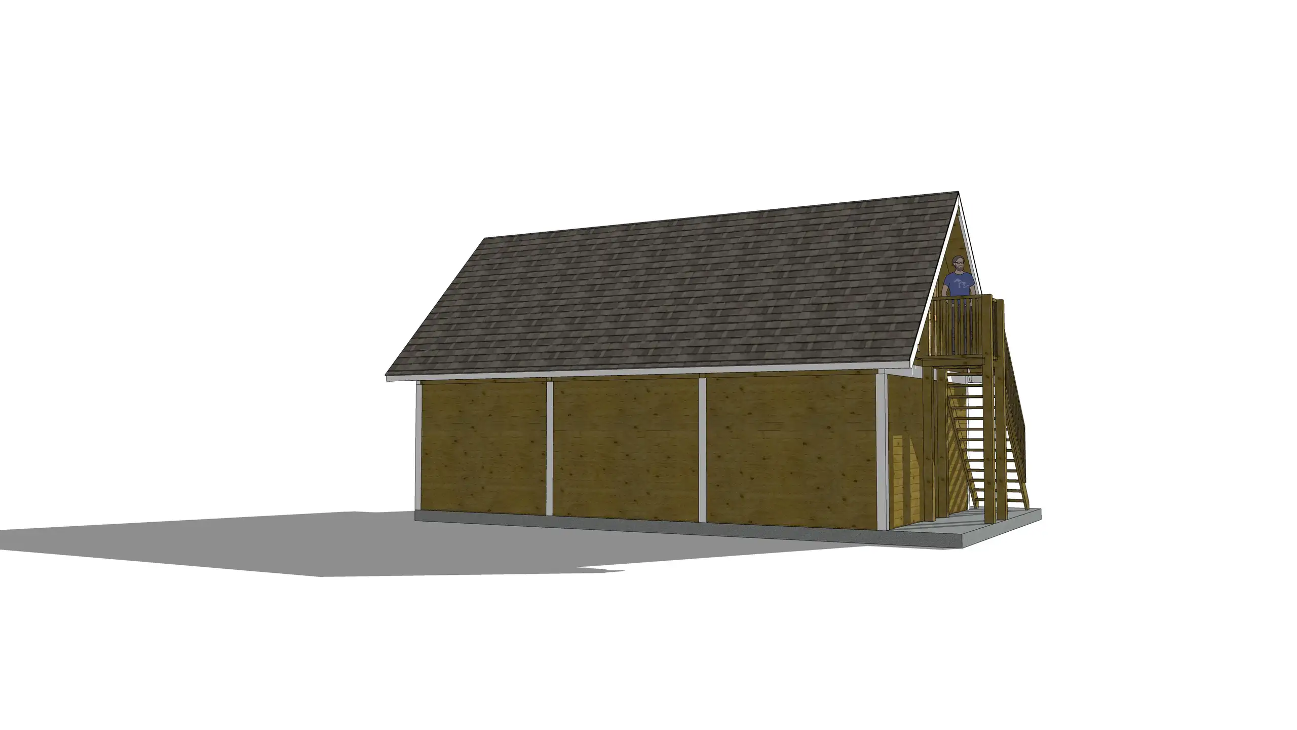 Wiata samochodowa Barbara 8,9m x 5m – Trwała konstrukcja na trzy pojazdy z przestrzenią magazynową 