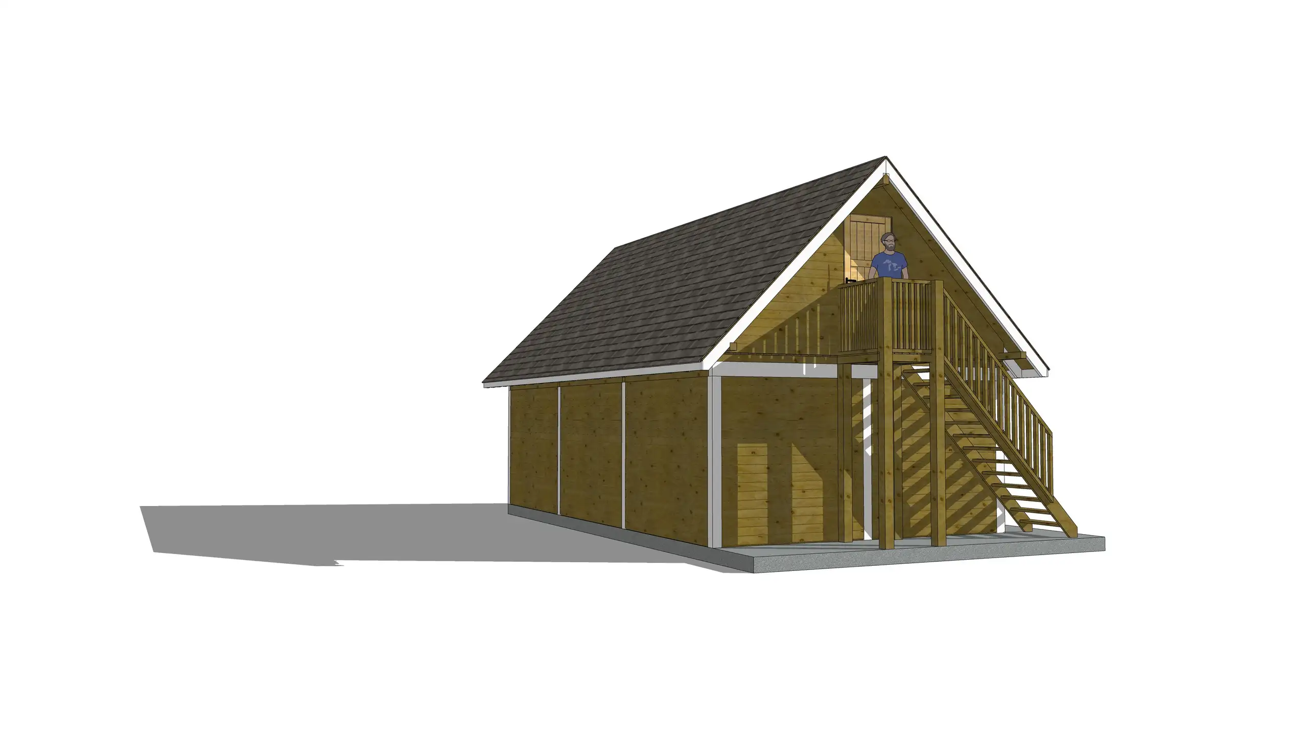 Wiata samochodowa Barbara 8,9m x 5m – Trwała konstrukcja na trzy pojazdy z przestrzenią magazynową 