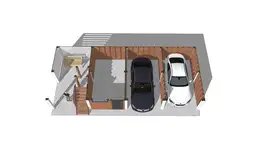 Wiata samochodowa Barbara II  11,9m x 5m – Garaż na dwa auta z przestrzenią użytkową  - zdjęcie 15