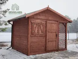 Domek gospodarczy z drewna Bonifacy - 3x2,5m  - zdjęcie 41