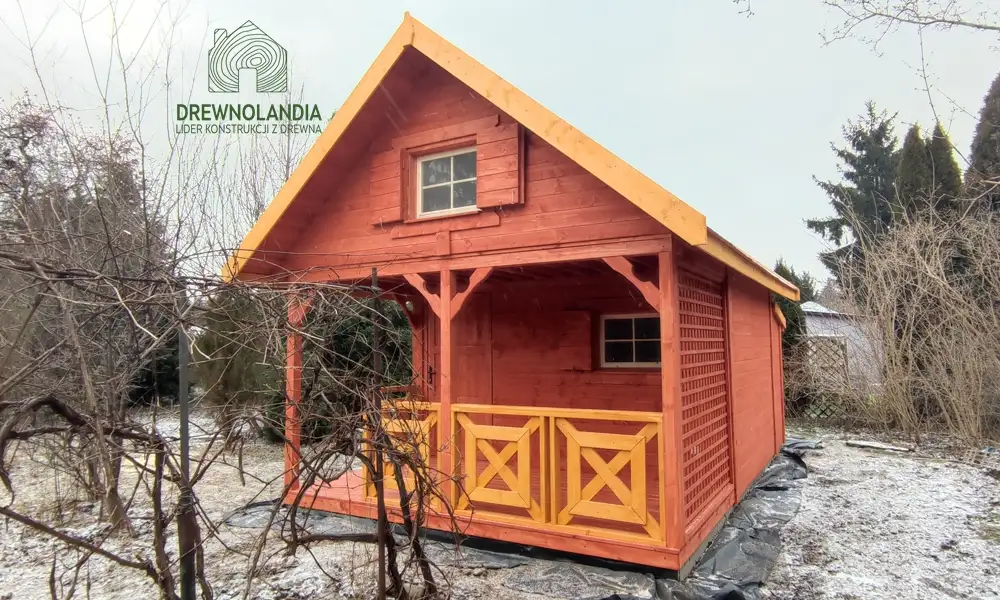 Domek Ogrodowy Amadeusz II - 6x4m