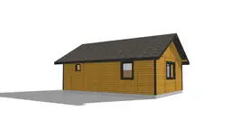 Drewniany domek rekreacyjny całoroczny CRK5 - 54 m² - zdjęcie 20