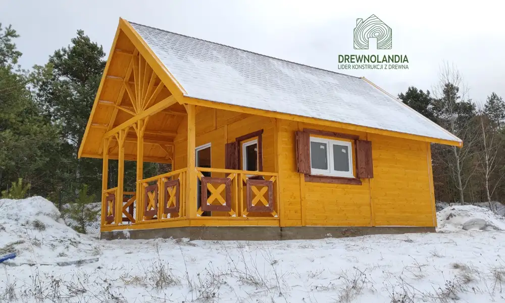 Domek z antresola Bolesław - 7x5m 