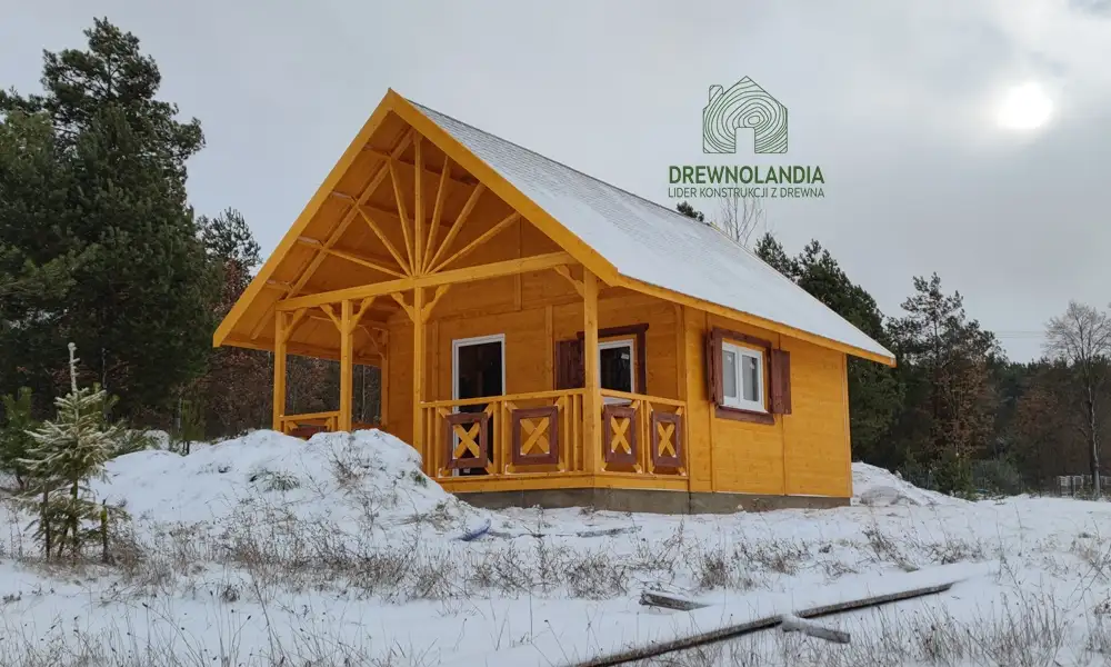 Domek z antresola Bolesław - 7x5m 