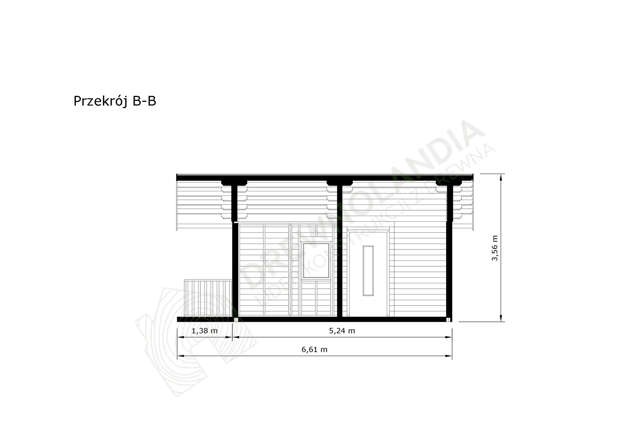 Domek  do samodzielnego montażu SM-1