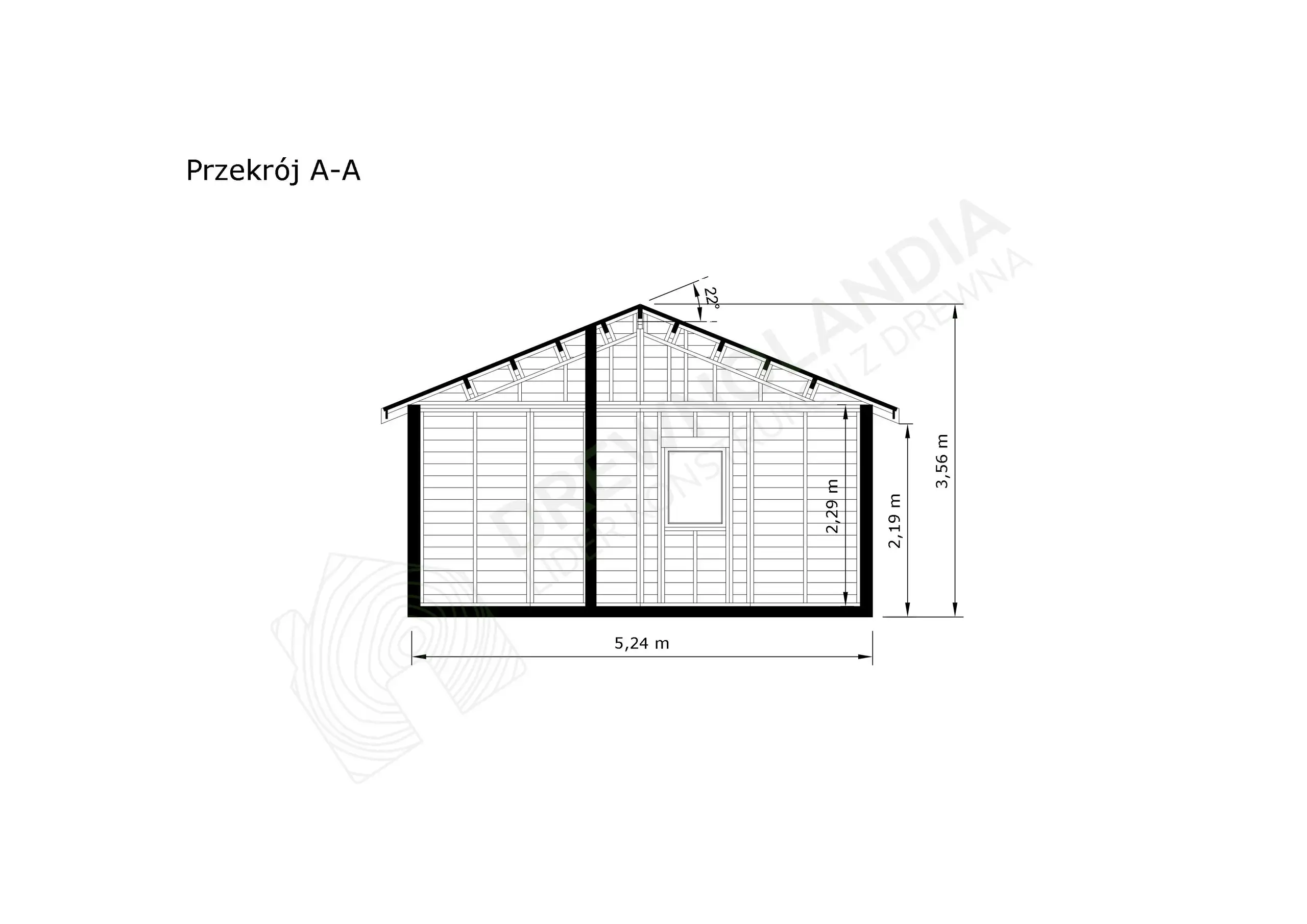Domek  do samodzielnego montażu SM-1