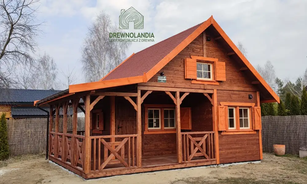 Domek Mieszko II 5m x 5m + taras boczny 1,5x5m