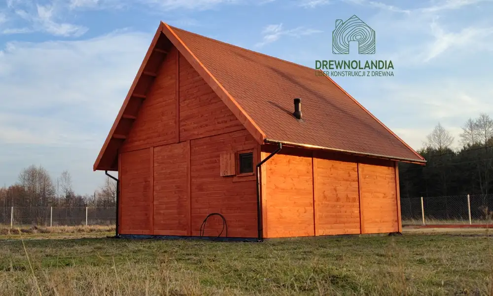 Wiktor V z oknami PCV - 5,9x5,9m