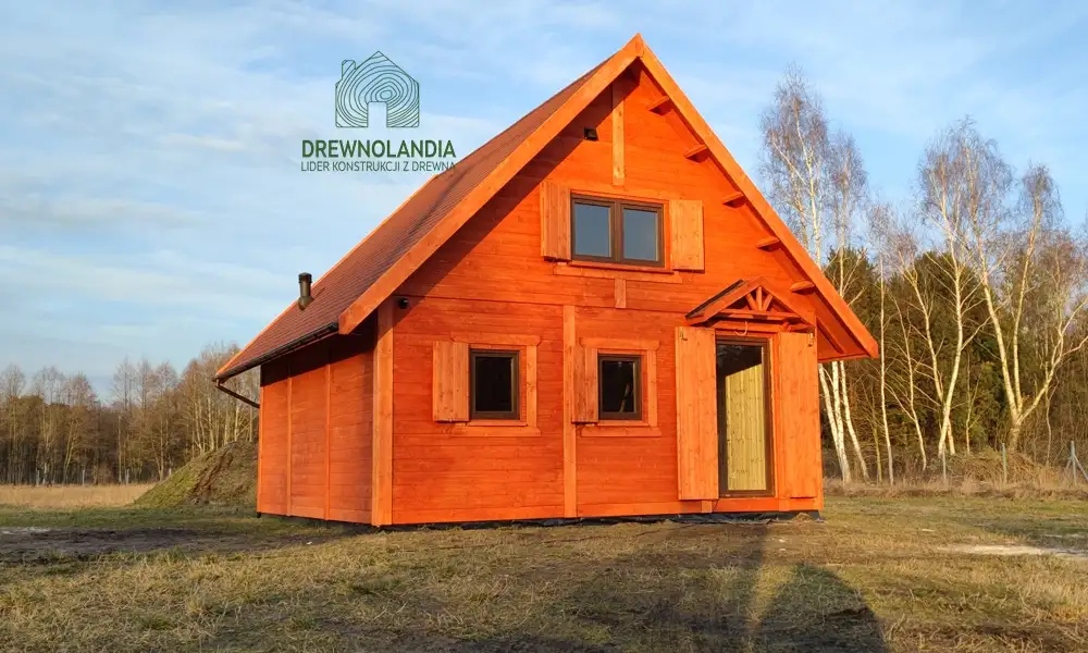 Wiktor V z oknami PCV - 5,9x5,9m