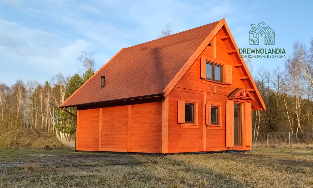 Wiktor V z oknami PCV - 5,9x5,9m