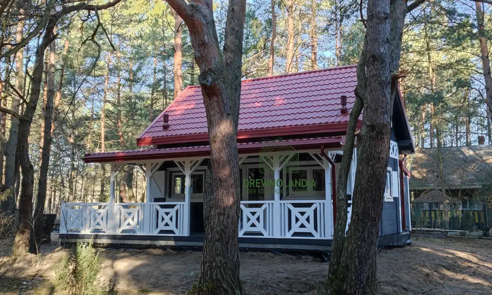 Domek rekreacyjny całoroczny CRP6 - 35m²