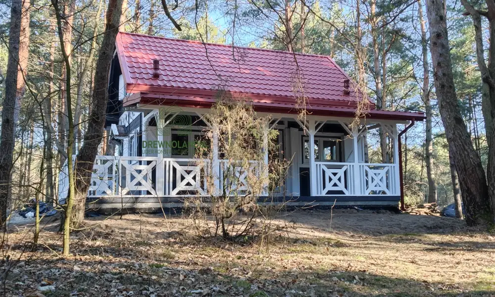 Domek rekreacyjny całoroczny CRP6 - 35m²