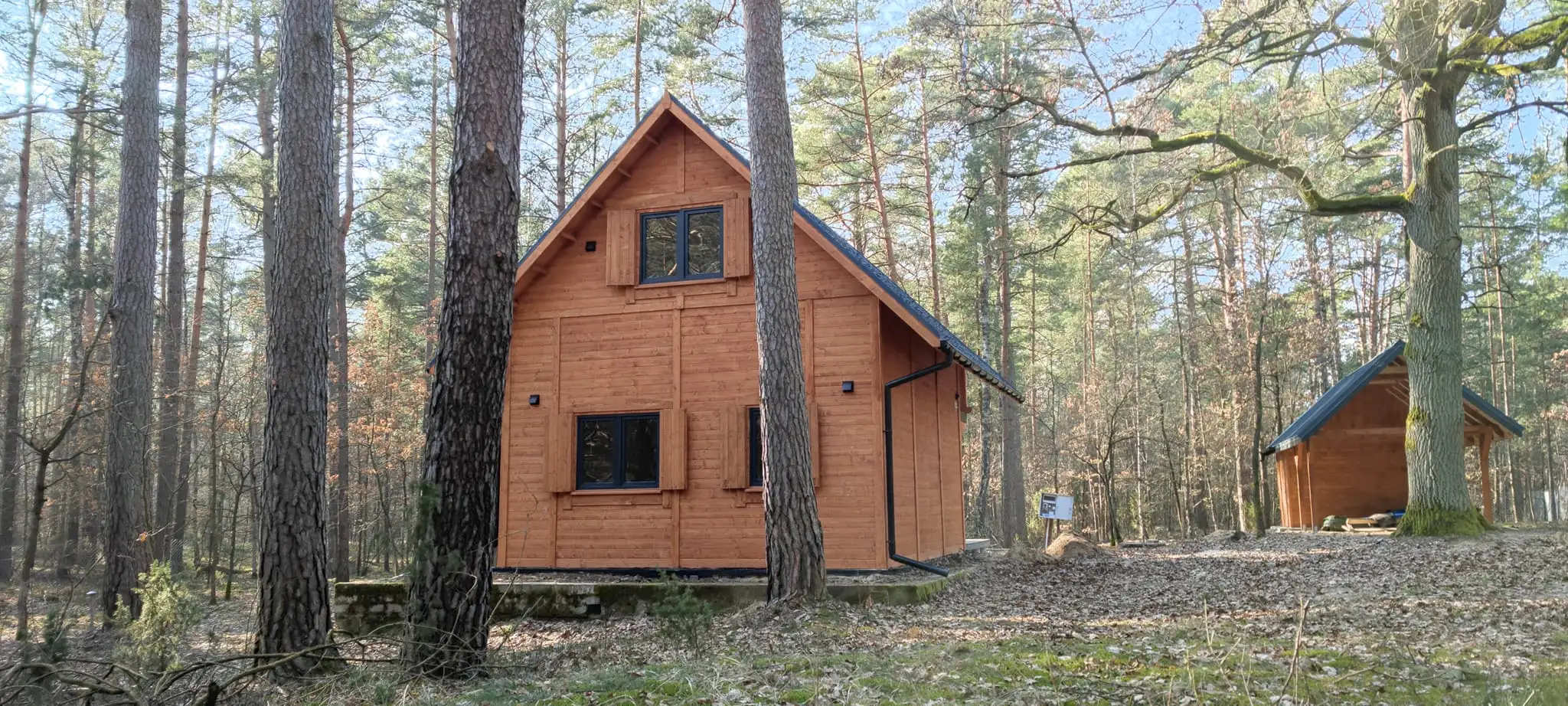 Domek rekreacyjny całoroczny CRA13 - 35m2