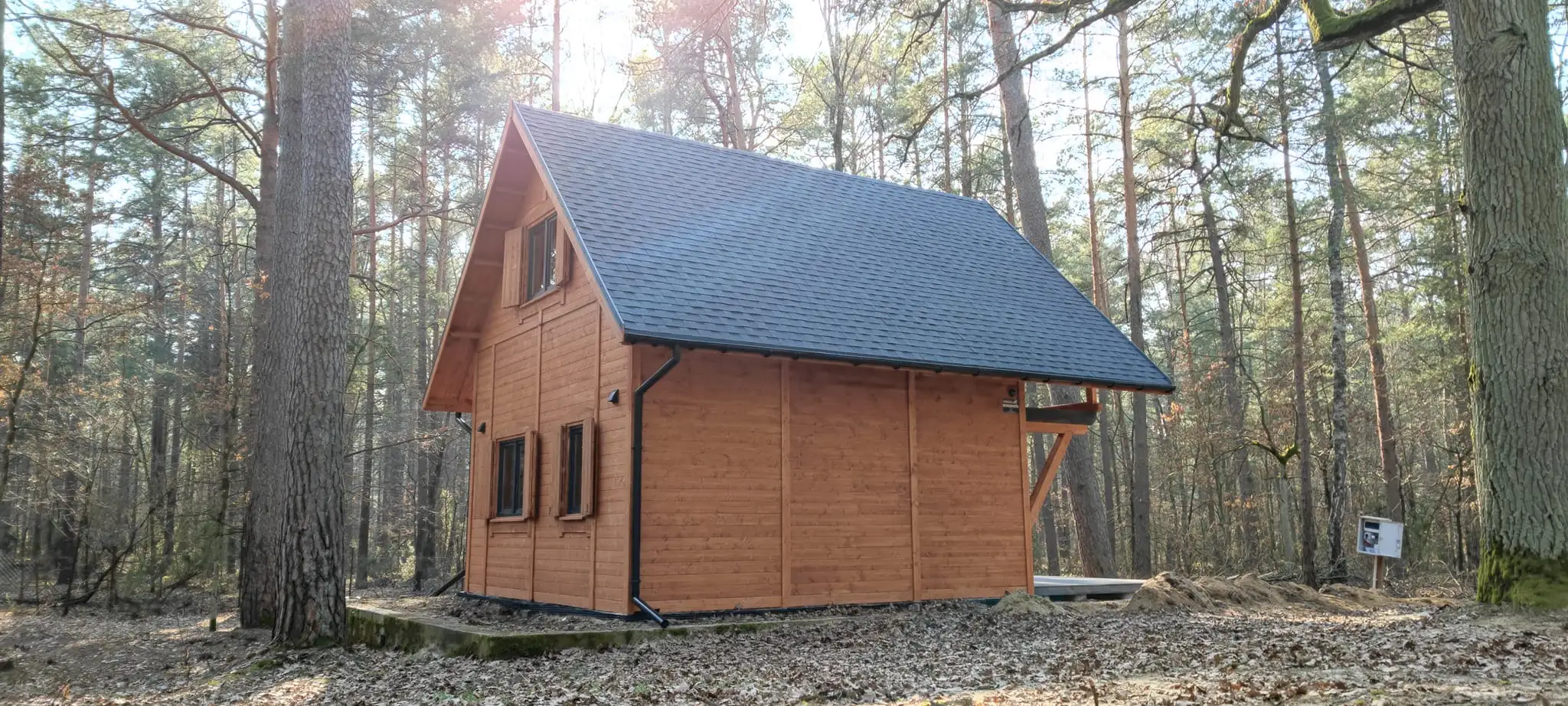 Domek rekreacyjny całoroczny CRA13 - 35m2