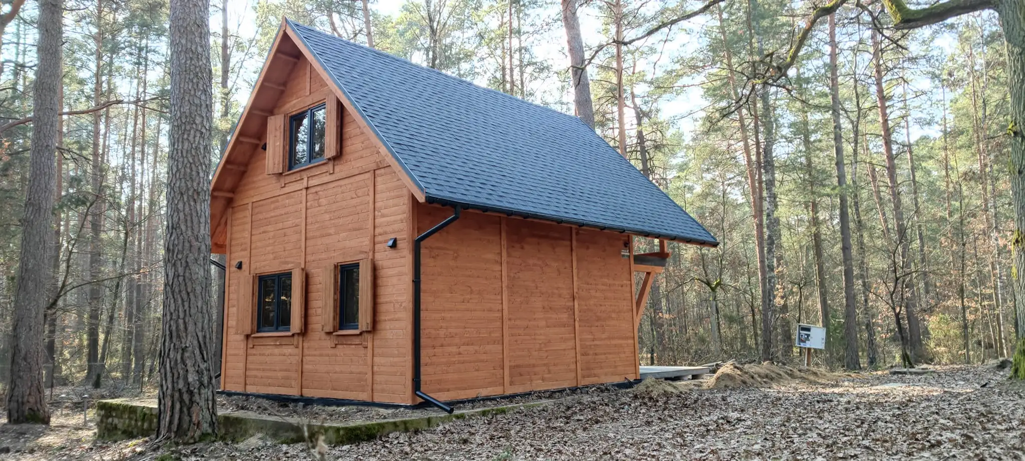 Domek rekreacyjny całoroczny CRA13 - 35m2